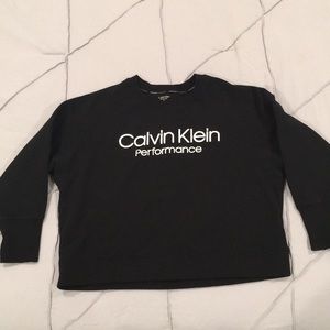 Over-sized Calvin Klein sweatshirt